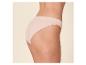 Culotte en coton sans couture beige pour femme, vue latérale