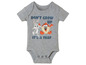 Un body bébé gris avec Bugs Bunny et Tweety