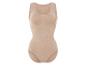 Un body beige avec soutien-gorge intégré.