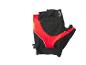 Gants de vélo courts, rouges et noirs, marque Gel.