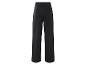 Pantalon noir à jambes larges.