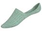 Une paire de chaussettes vert clair sans orteils