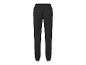 Pantalon de survêtement noir avec une taille élastique.