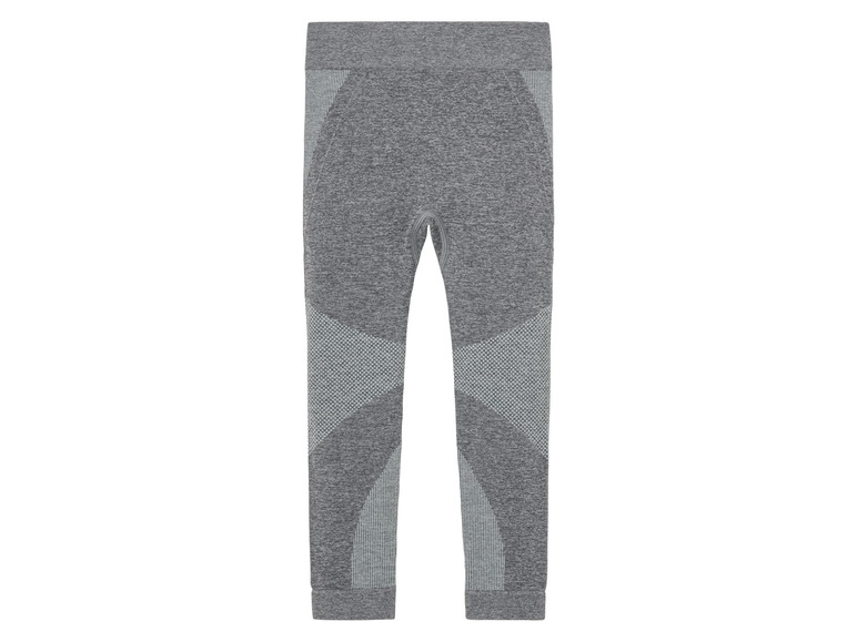 Leggings de sport gris avec texture.