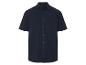 Chemise homme bleu marine à manches courtes.