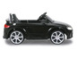 Voiture jouet Audi TT noire pour enfants.