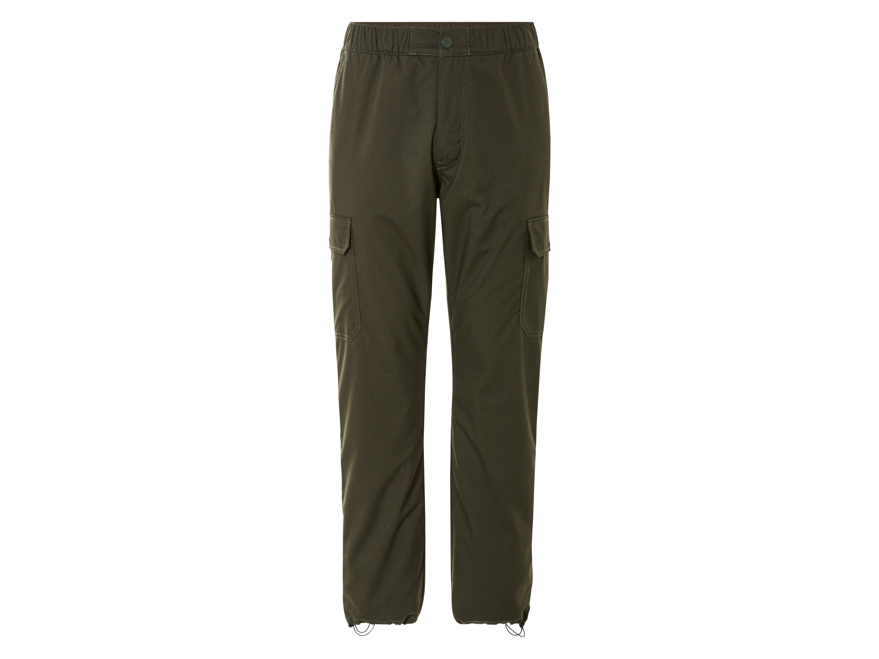 LIVERGY® Pantalon cargo thermique homme (M, vert)
