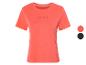 T-shirts U.S. Grand Polo femme, corail et noir.