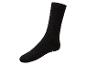 Chaussettes noires avec renfort au talon.
