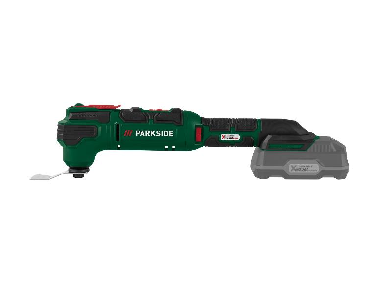 Outil multifonction sans fil PARKSIDE X 20V Team avec batterie.