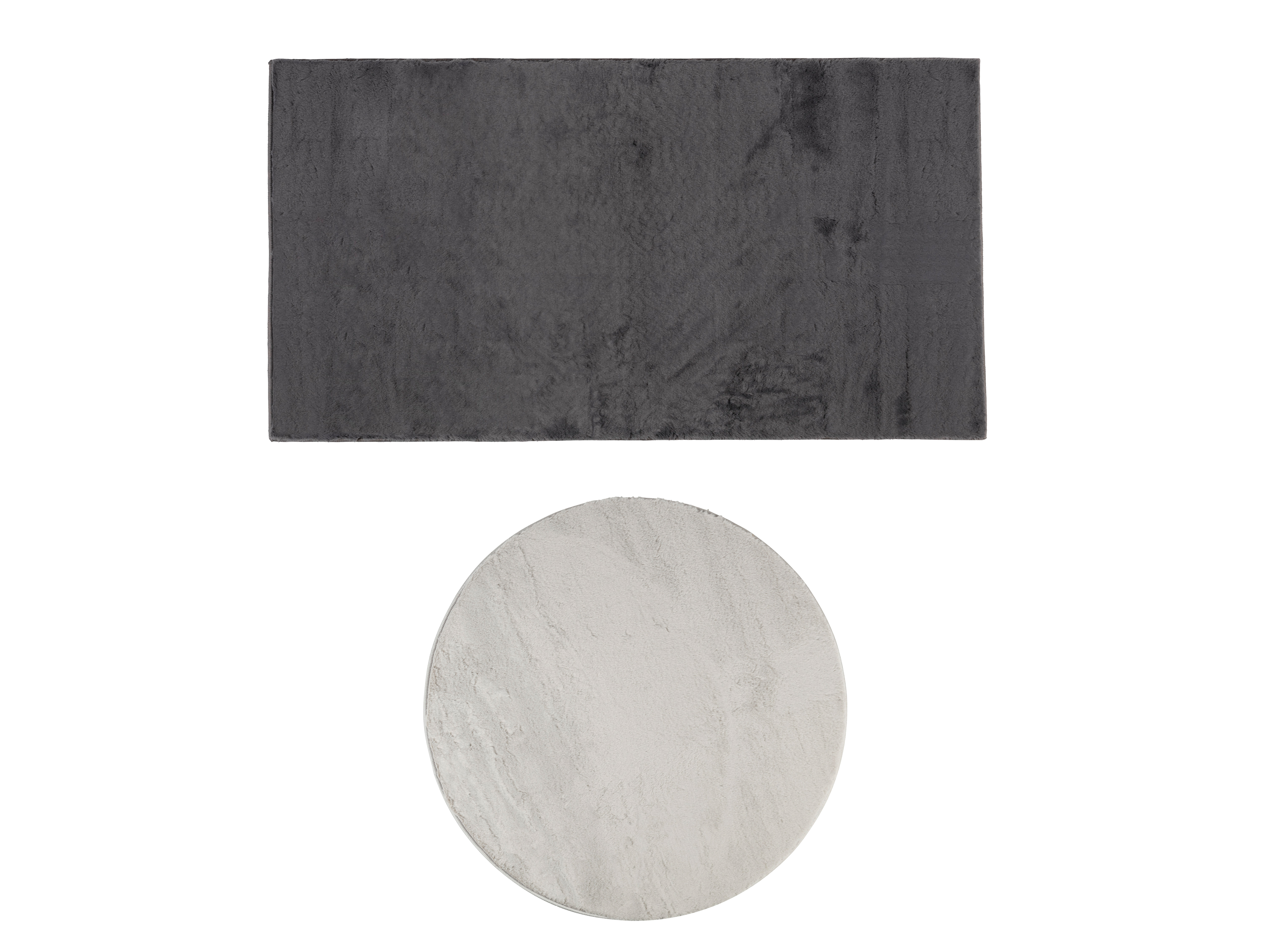LIVARNO home Tapis imitation fourrure, 80 x 150 ou Ø 100 cm