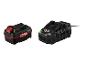 Une batterie et un chargeur Parkside X20V Team.