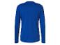 T-shirt bleu à manches longues.