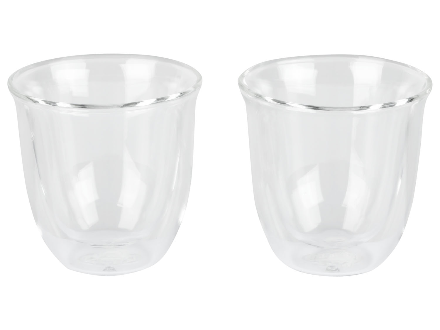 Delonghi Lot de 2 verres à expresso, 90 ml