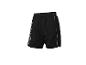 Short de sport Crivit noir pour homme avec rayures blanches et cordon de serrage