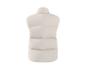 Gilet matelassé blanc, vue arrière