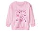 Sweat-shirt rose à manches longues pour enfant avec broderie Peppa Pig
