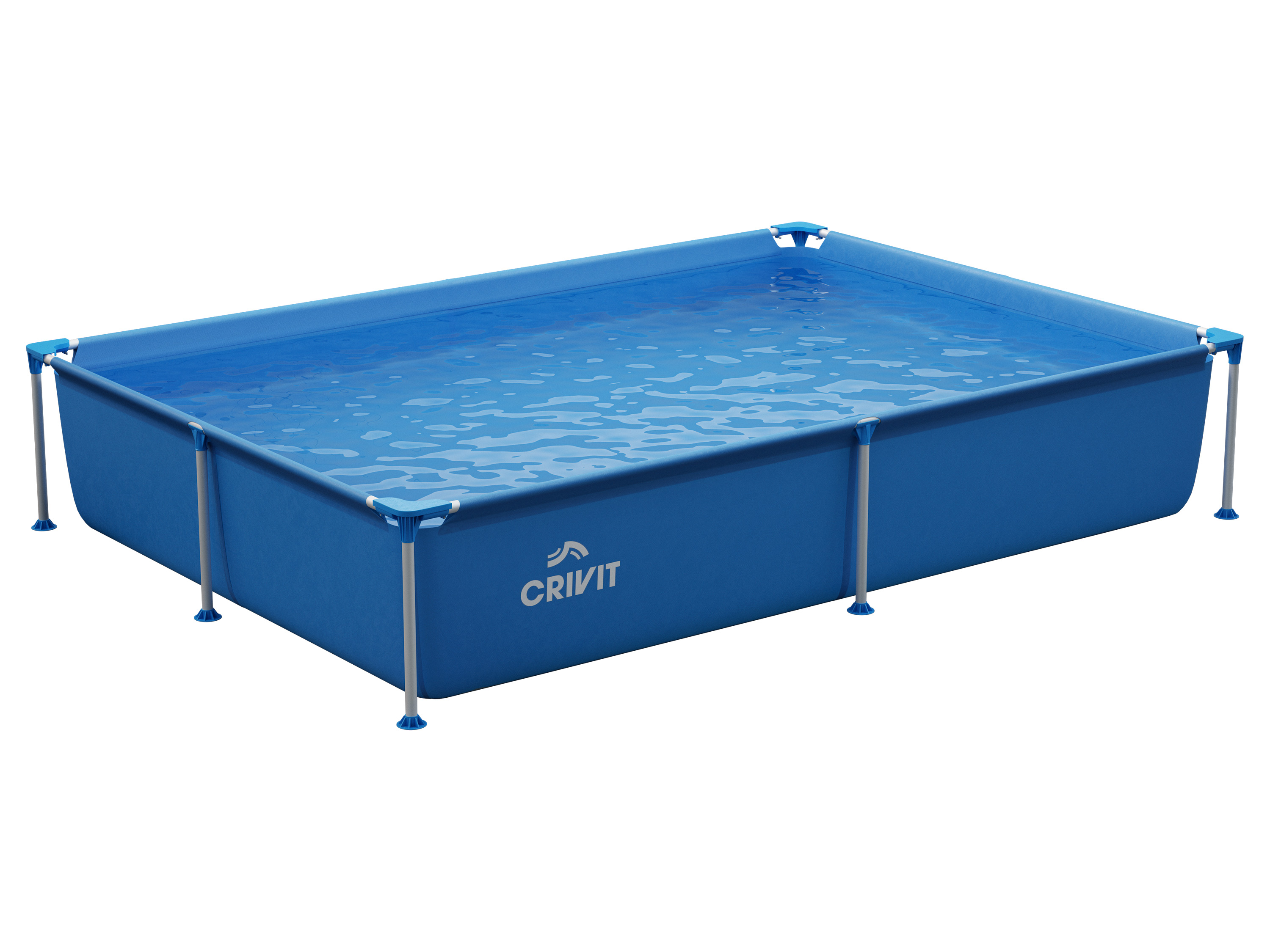 CRIVIT Piscine à cadre métallique