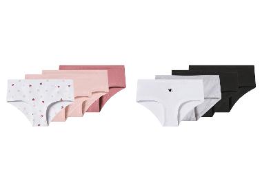 esmara® Lot de 4 hipsters fille