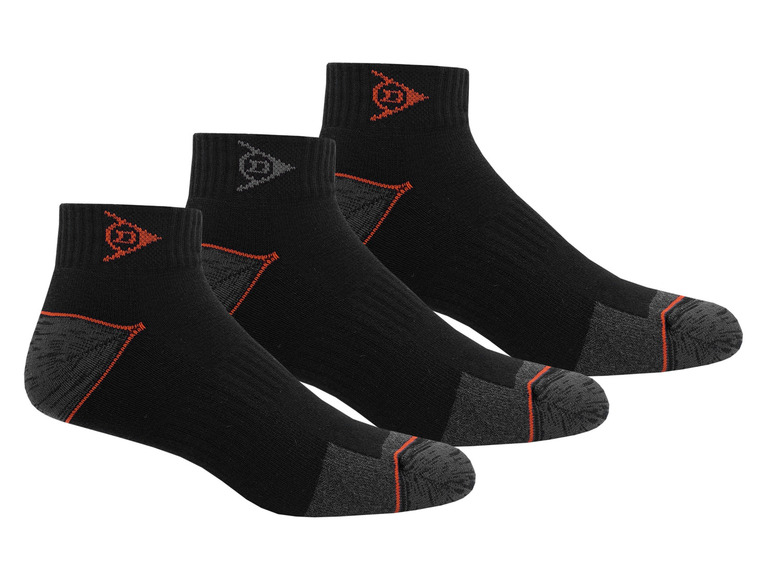 Aller en mode plein écran : DUNLOP Lot de 3 paires de socquettes de travail homme - Image 8