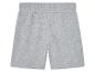 Shorts gris en tissu jersey, vue arrière.