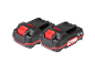 Deux batteries X20V Team pour outils.