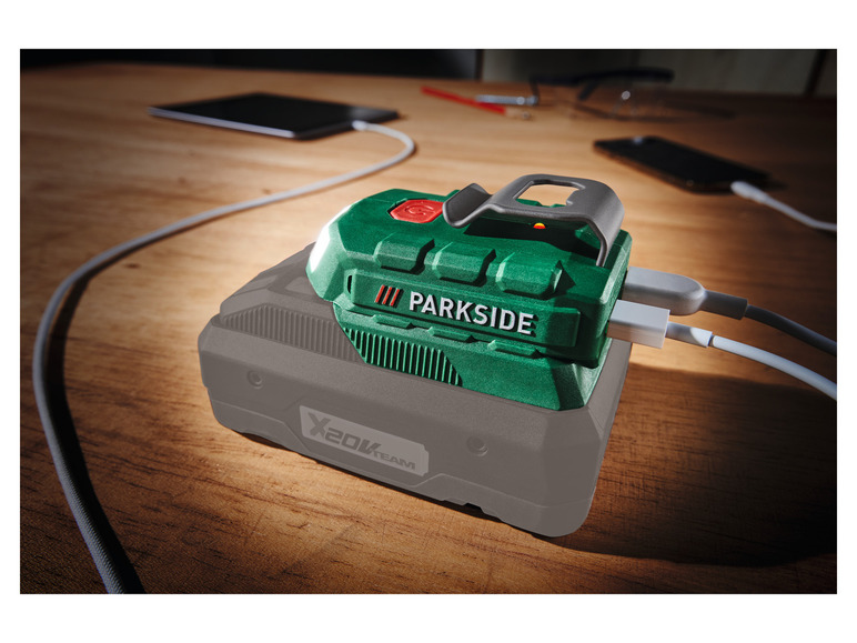 Aller en mode plein écran : PARKSIDE® Adaptateur de batterie PAA 20-Li B2, 20 V - Image 3