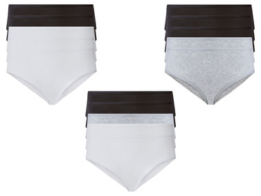 esmara® Lot de 5 culottes hipsters femme