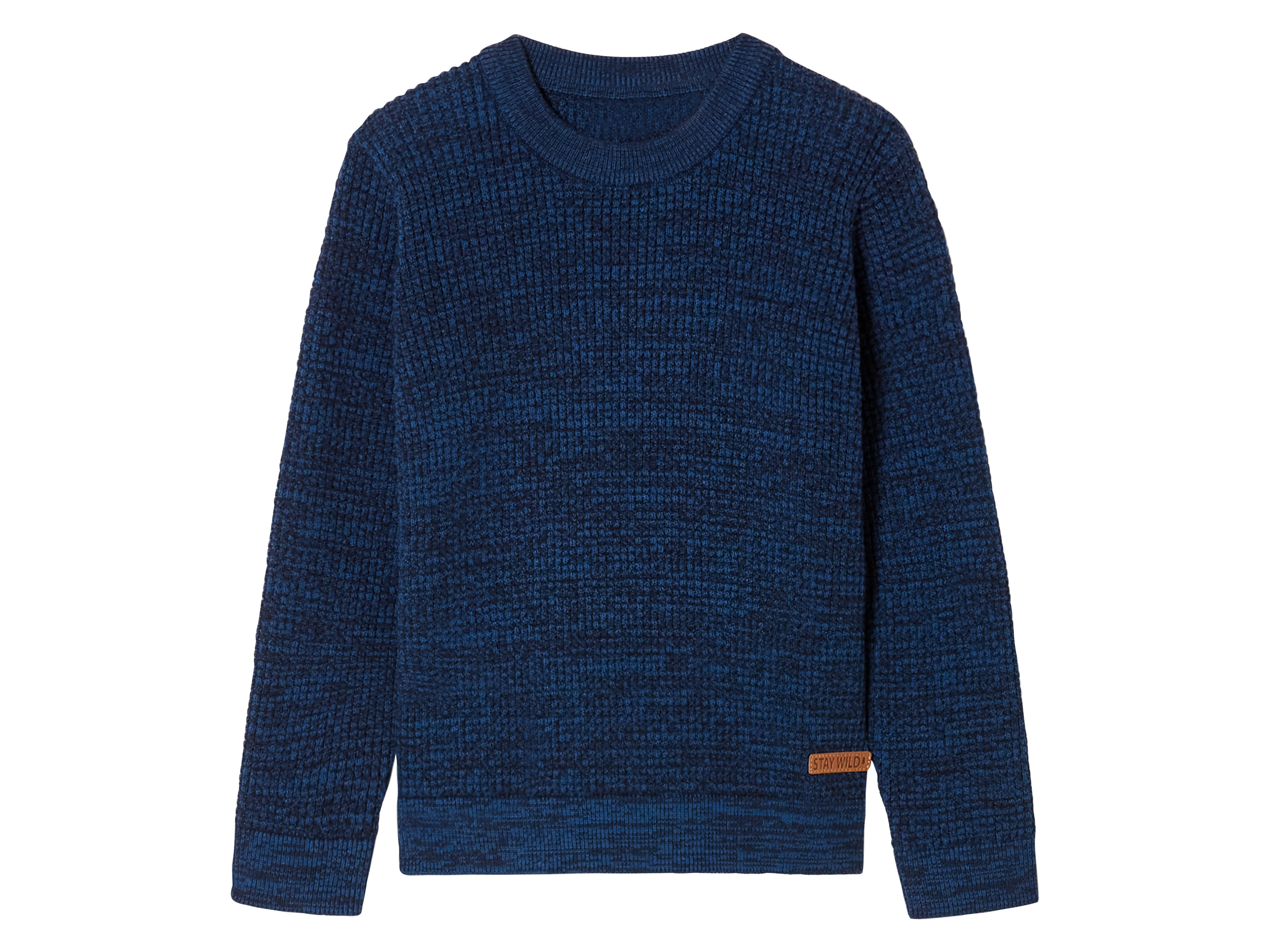 lupilu® Pull en maille petit garçon (2-4 ans, bleu)