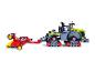 Tracteur Lego Claas Xerion avec remorque.