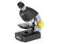 Un microscope National Geographic avec des objectifs 10x et 40x.