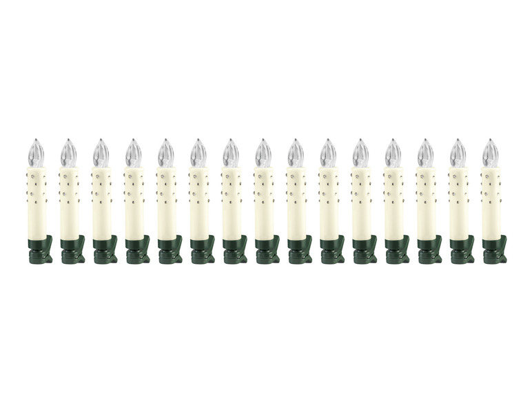 Aller en mode plein écran : LIVARNO home Bougies LED sans fil pour sapin de Noël, 15 pièces - Image 10