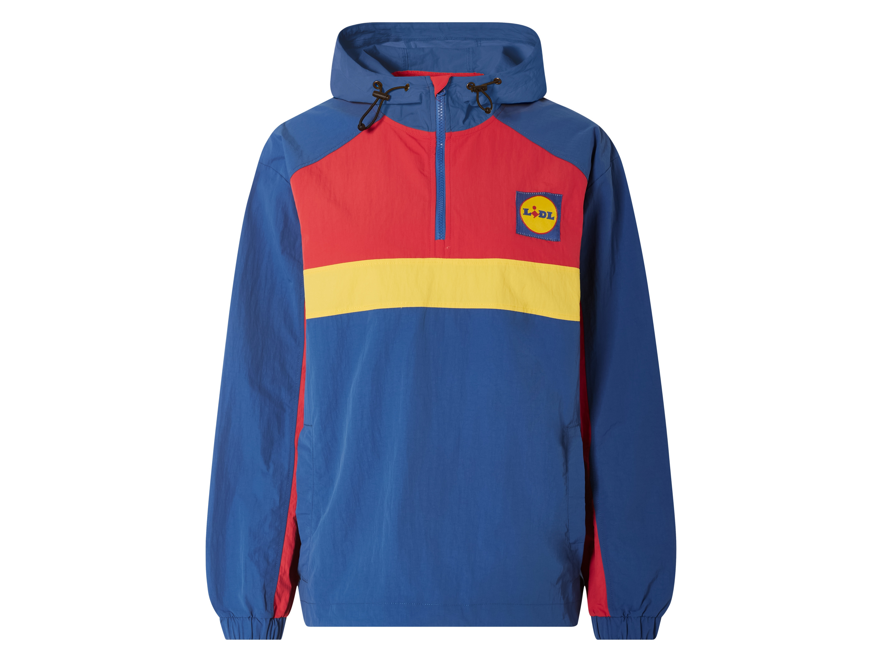esmara® Veste à capuche LIDL femme (bleu/rouge/jaune)