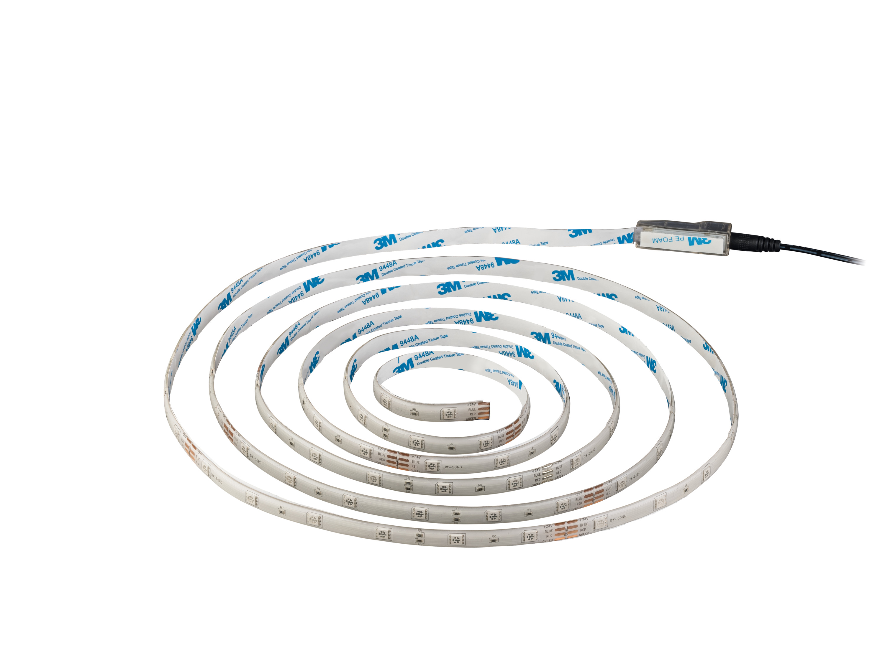 LIVARNO home Ruban LED avec capteur audio ou avec détecteur de mouvements, 3 m (capteur audio)