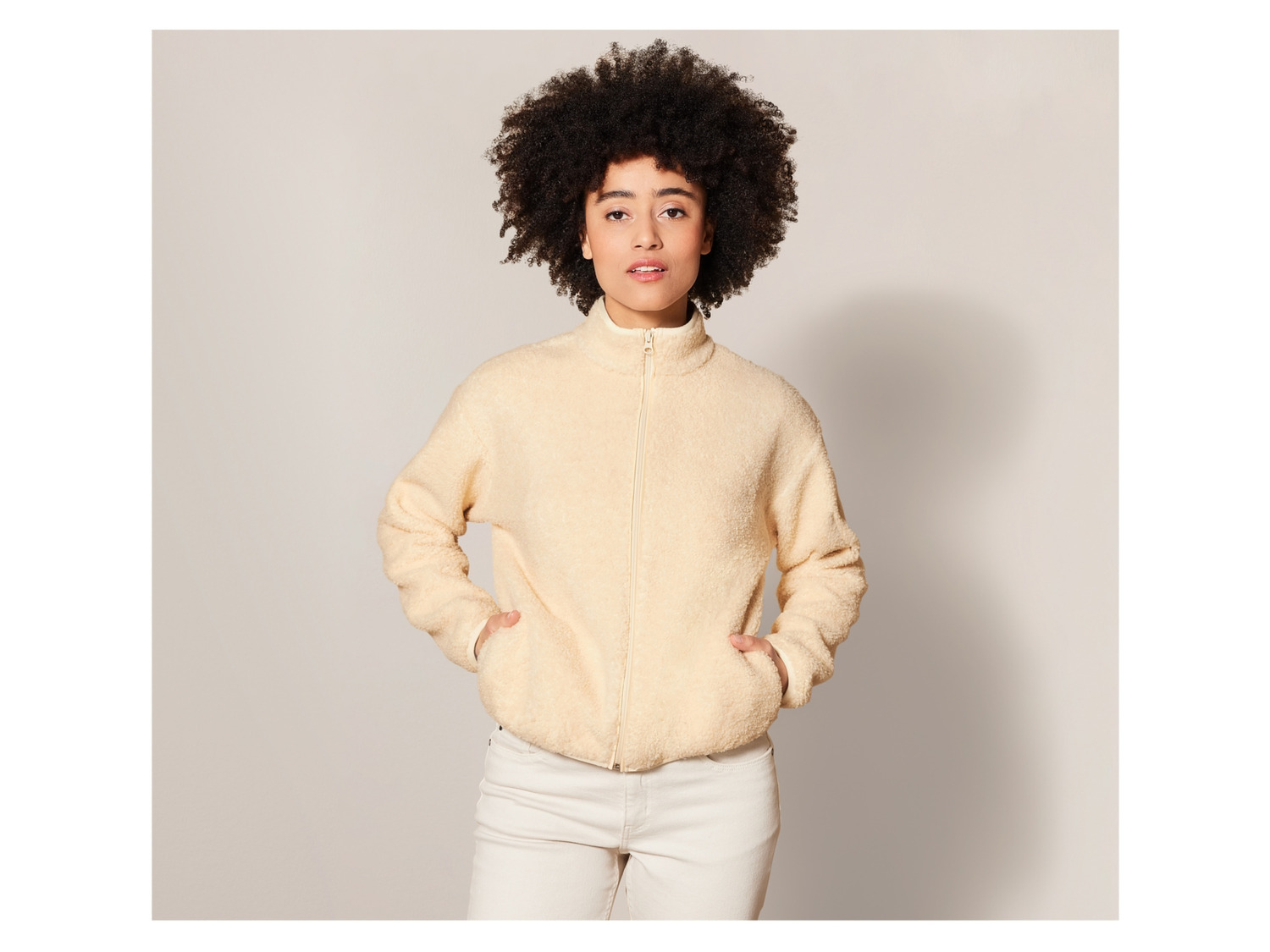 esmara® Veste imitation fourrure femme | LIDL