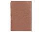Couverture polaire marron sur fond blanc