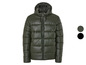 Veste d'hiver verte à capuche