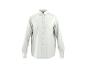 Chemise blanche à manches longues boutonnée avec un col classique