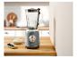 Blender SilverCrest rétro sur un comptoir en bois.