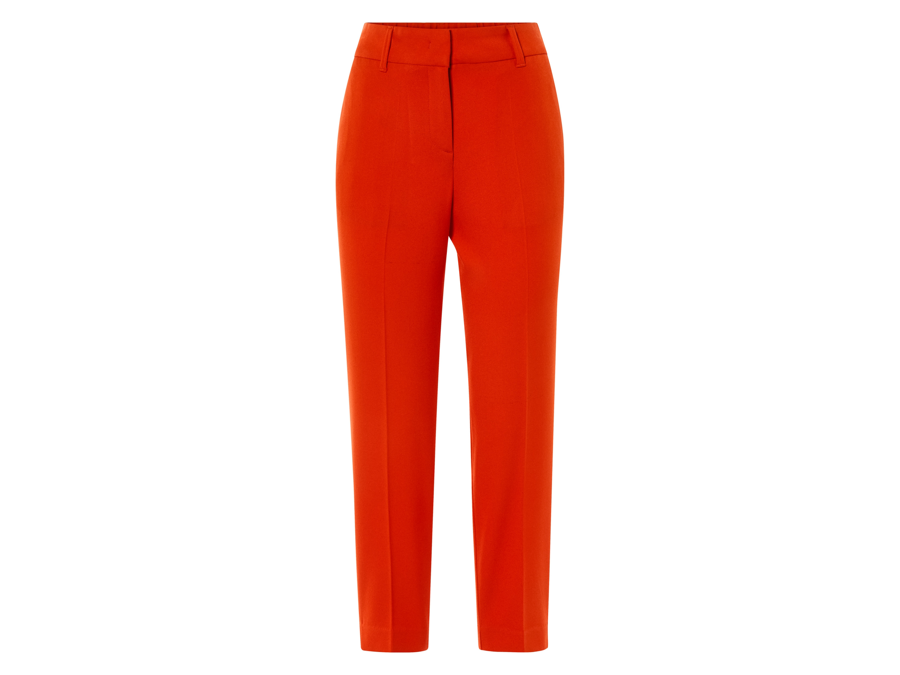 esmara® Pantalon droit femme (rouge, 36)