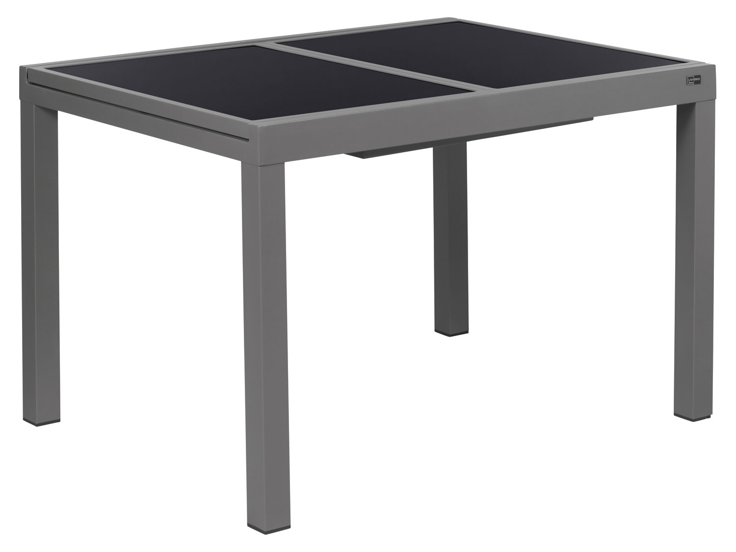 LIVARNO home Table de jardin Houston en aluminium, extensible