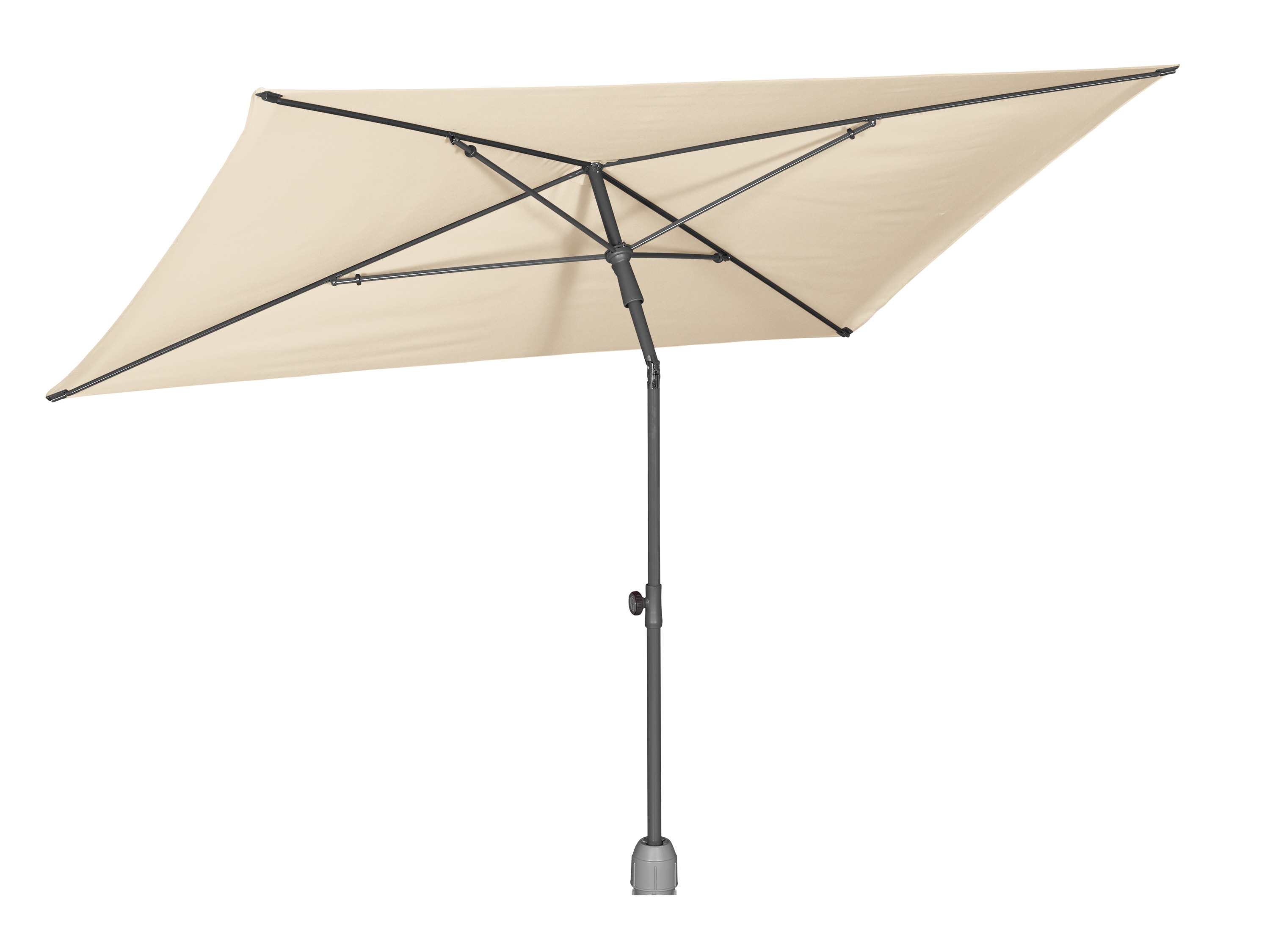 LIVARNO home Parasol, 210 x 140 cm (beige)