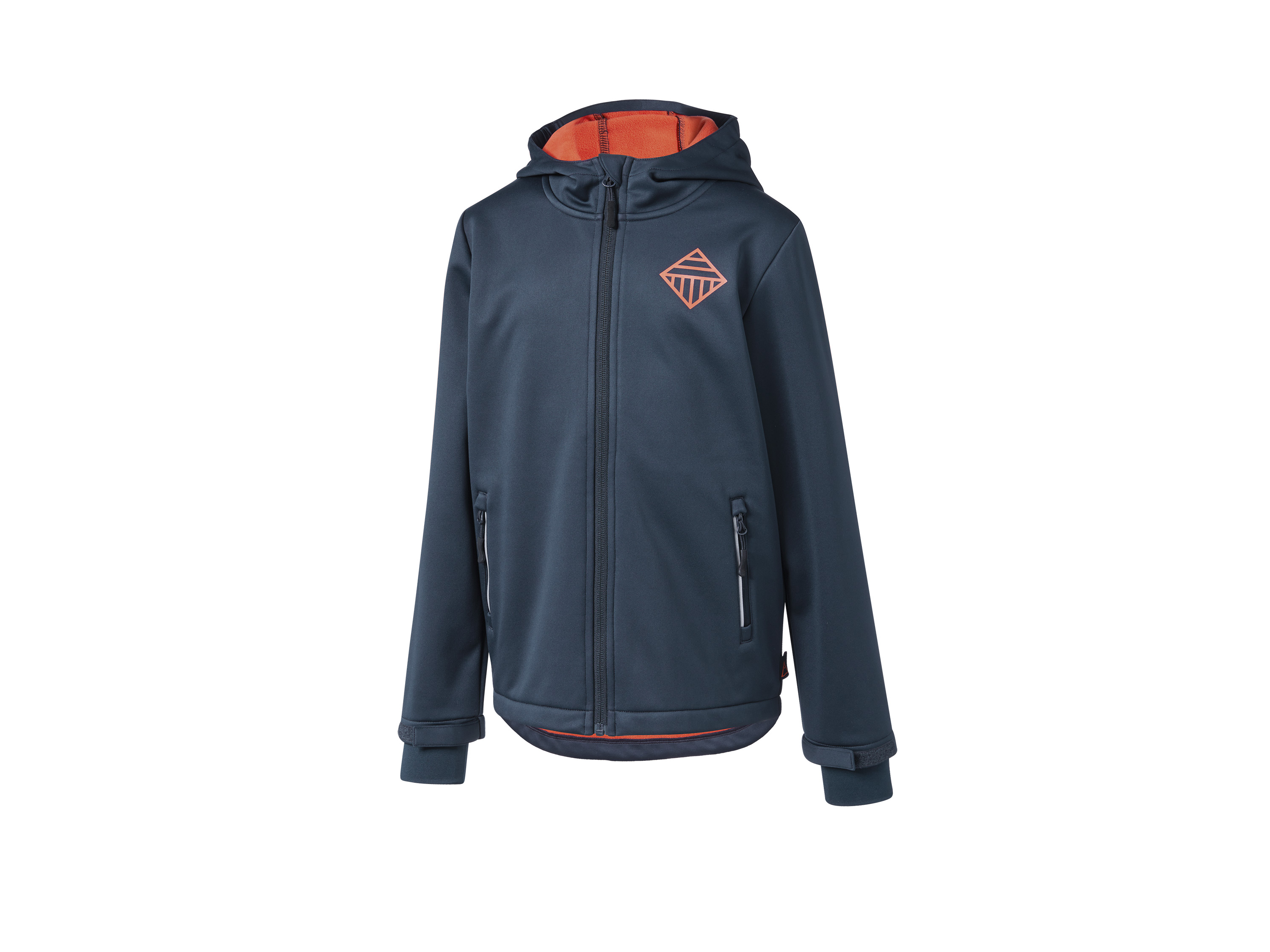 Rocktrail Veste softshell garçon (bleu marine, 8-10 ans)