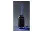 Diffuseur d'huiles essentielles noir avec lumière bleue et brume