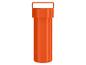 Kit de réparation orange dans un boîtier cylindrique.