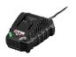 Un chargeur X20V TEAM noir avec un câble.