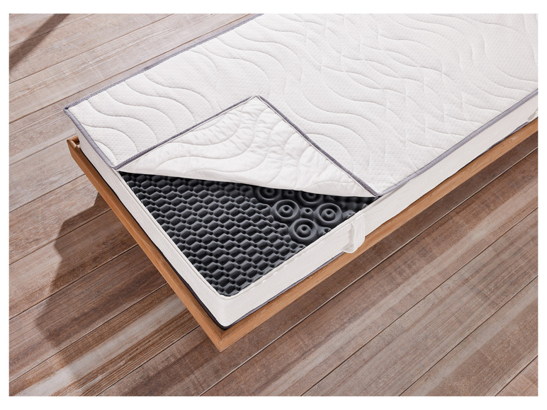 Aller en mode plein écran : LIVARNO home Matelas à ressorts ensachés 1000-7 zones, H3, 90 x 190 cm - Image 6