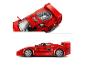 Une voiture de sport LEGO Ferrari F40 rouge.