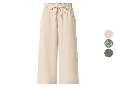ESMARA® Jupe-culotte en lin Premium femme