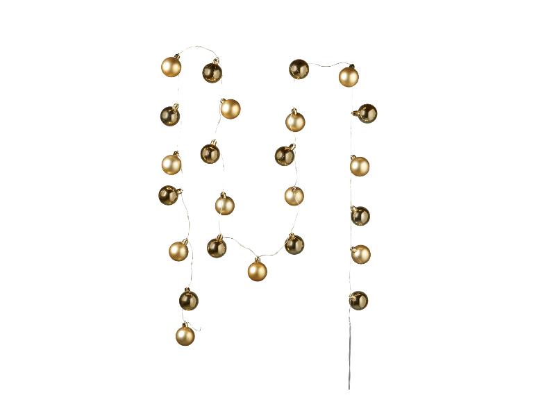 LIVARNO home Boules de Noël LED 4